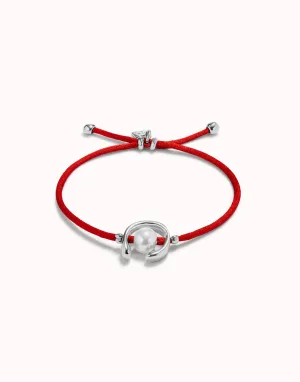 Sterling Silver Plated Ser Diferente Red Bracelet PUL2505ROJMTL0M Unode50 Jewelry And Accessories