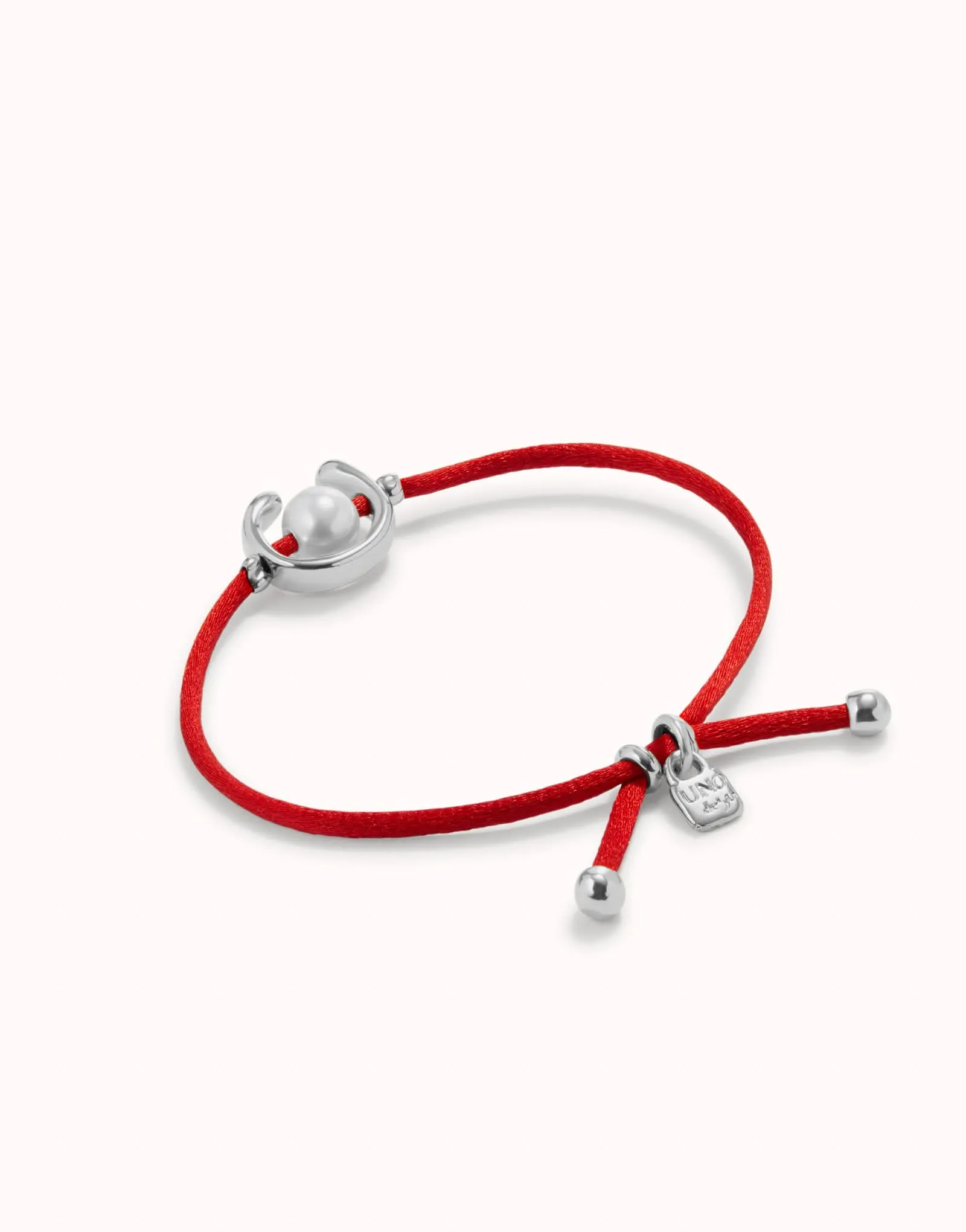Sterling Silver Plated Ser Diferente Red Bracelet PUL2505ROJMTL0M Unode50 Jewelry And Accessories
