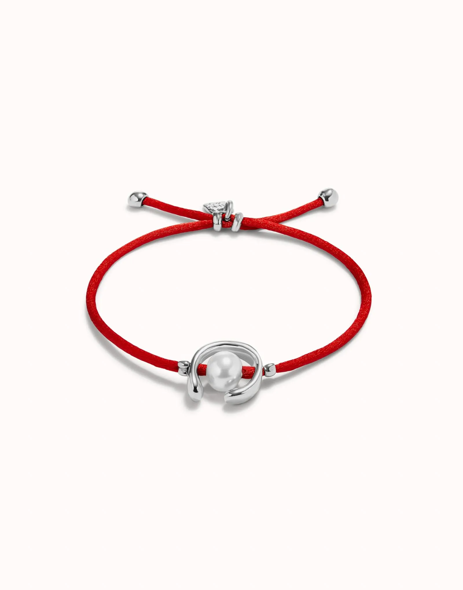 Sterling Silver Plated Ser Diferente Red Bracelet PUL2505ROJMTL0M Unode50 Jewelry And Accessories