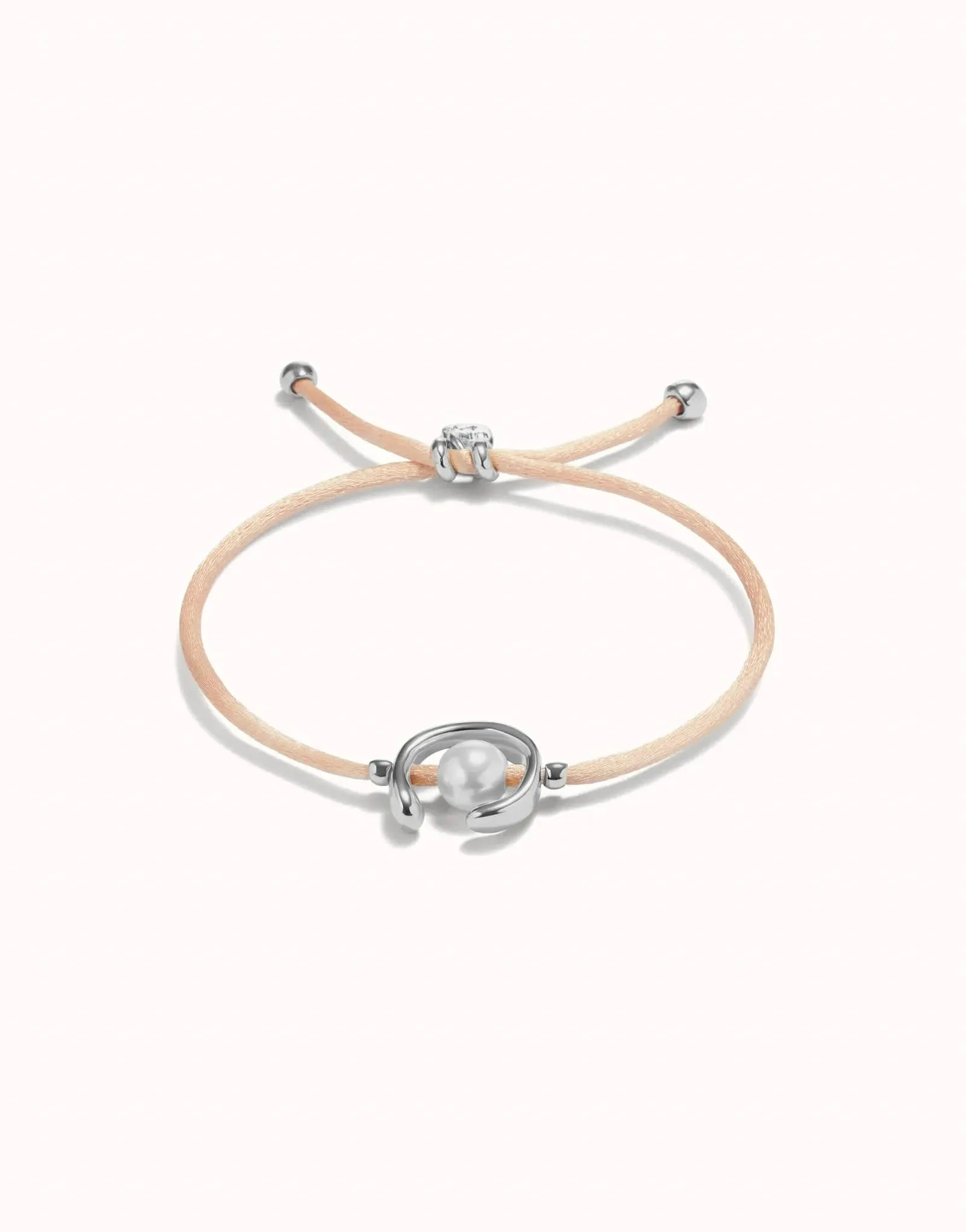 Sterling Silver Plated Ser Diferente Salmon Bracelet PUL2505SLMMTL0M Unode50 Jewelry And Accessories