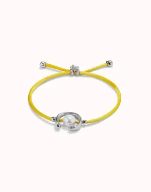 Sterling Silver Plated Ser Diferente Yellow Bracelet PUL2505AMRMTL0M Unode50 Jewelry And Accessories