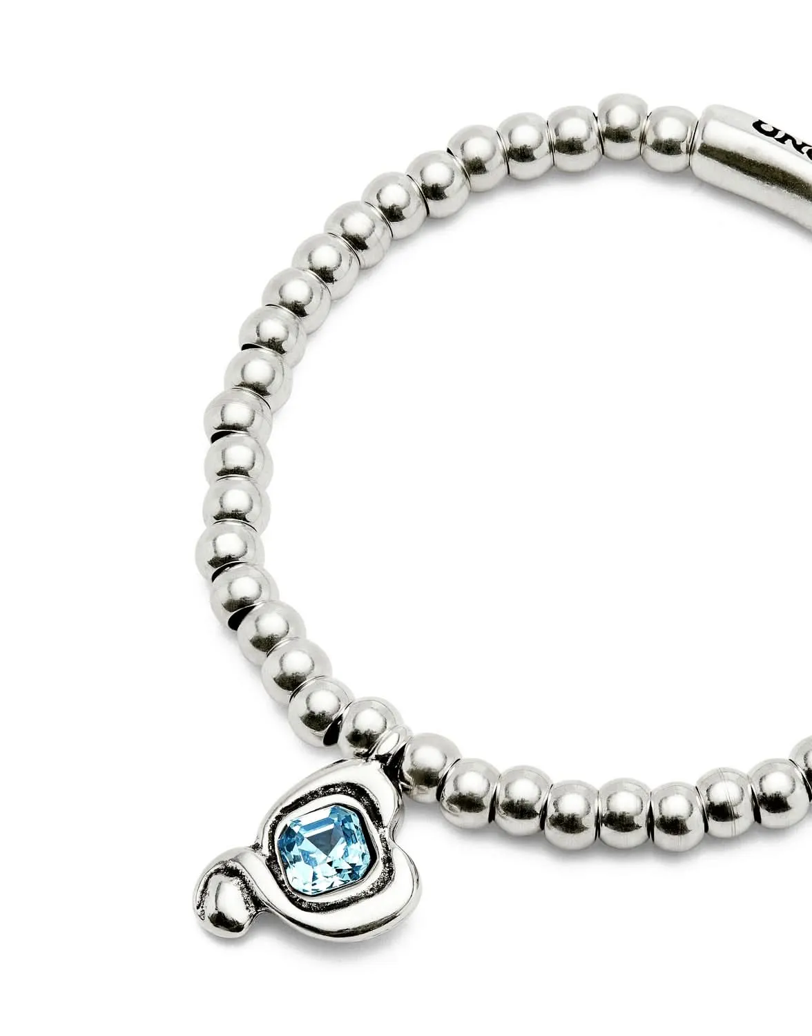 Sterling Silver Plated Ser Expresiva Blue Bracelet PUL2514AZCMTL0 Unode50 Jewelry And Accessories