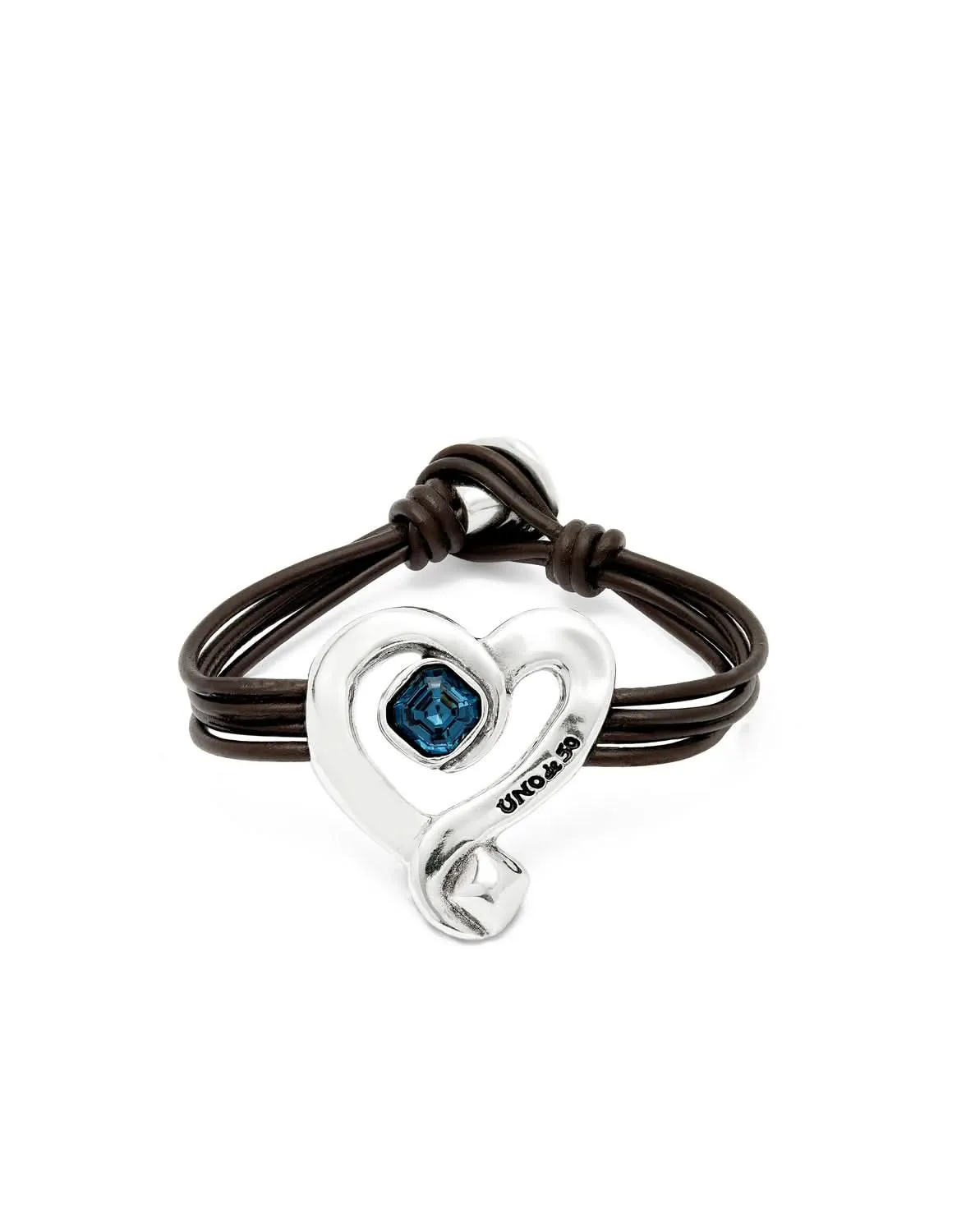 Sterling Silver Plated Ser Expresiva Blue Bracelet PUL2542AZOMTL0 Unode50 Jewelry And Accessories