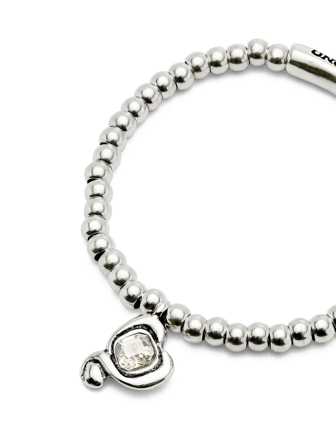 Sterling Silver Plated Ser Expresiva White Bracelet PUL2514CRSMTL0 Unode50 Jewelry And Accessories