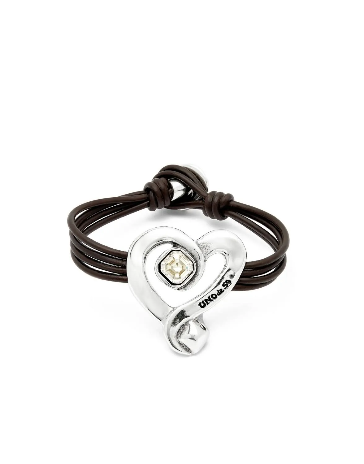 Sterling Silver Plated Ser Expresiva White Bracelet PUL2542CRSMTL0 Unode50 Jewelry And Accessories