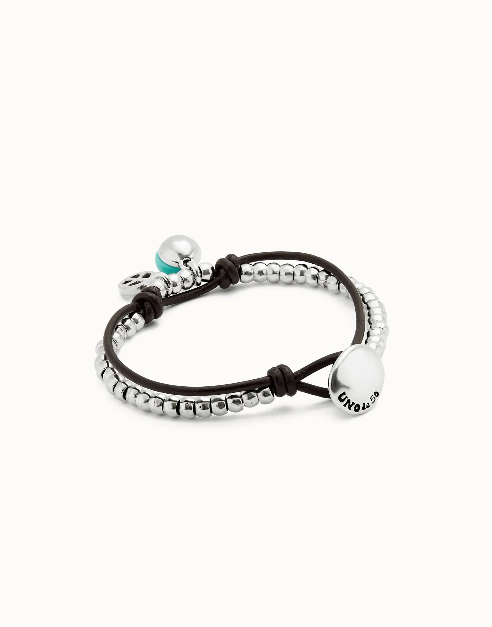 Sterling Silver Plated Ser Fascinante Turquoise Bracelet PUL2530TURMTL0 Unode50 Jewelry And Accessories