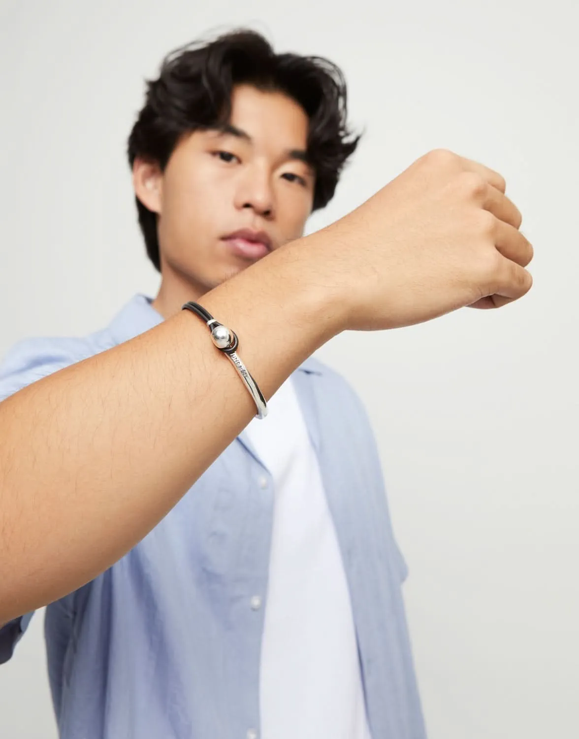Sterling Silver Plated Ser Intrepida Brown Bracelet PUL2551MARMTL0 Unode50 Jewelry And Accessories