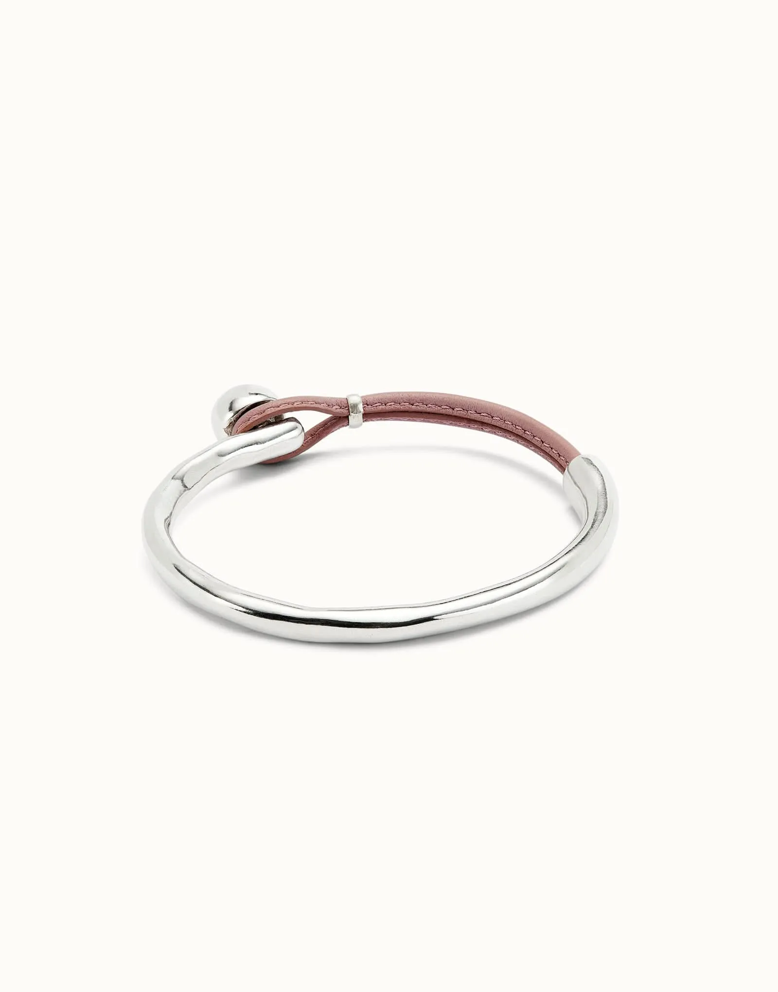 Sterling Silver Plated Ser Intrepida Lilac Bracelet PUL2551LILMTL0 Unode50 Jewelry And Accessories