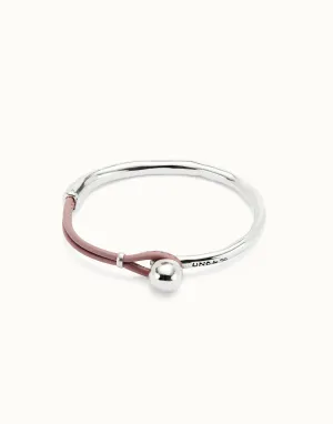 Sterling Silver Plated Ser Intrepida Lilac Bracelet PUL2551LILMTL0 Unode50 Jewelry And Accessories