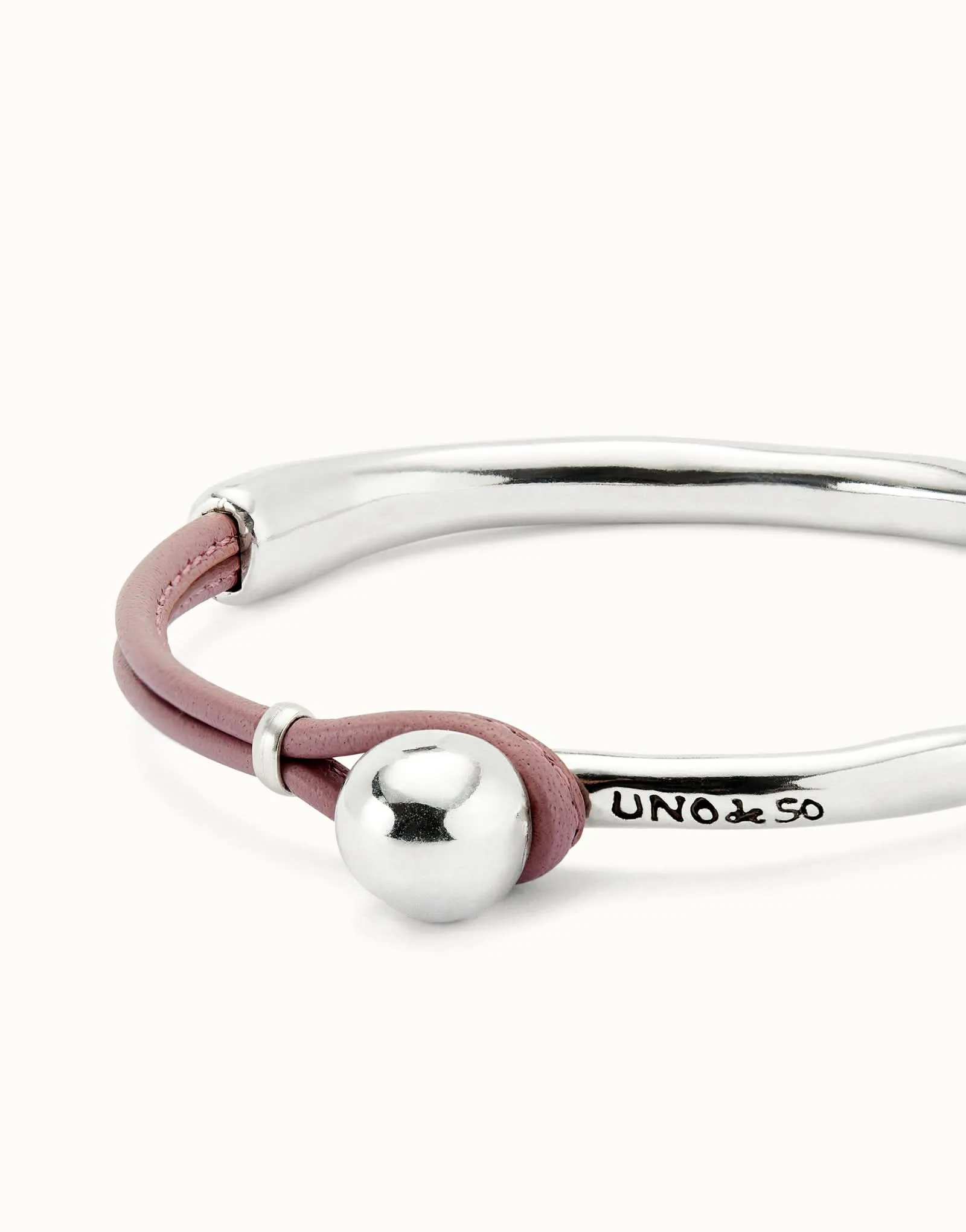 Sterling Silver Plated Ser Intrepida Lilac Bracelet PUL2551LILMTL0 Unode50 Jewelry And Accessories