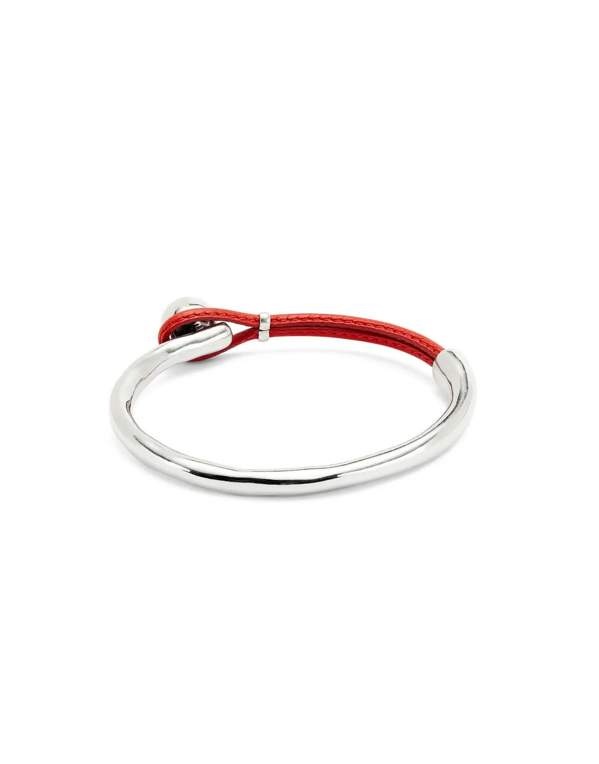 Sterling Silver Plated Ser Intrepida Red Bracelet PUL2551CRLMTL0 Unode50 Jewelry And Accessories