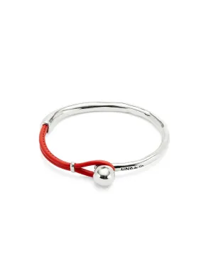 Sterling Silver Plated Ser Intrepida Red Bracelet PUL2551CRLMTL0 Unode50 Jewelry And Accessories