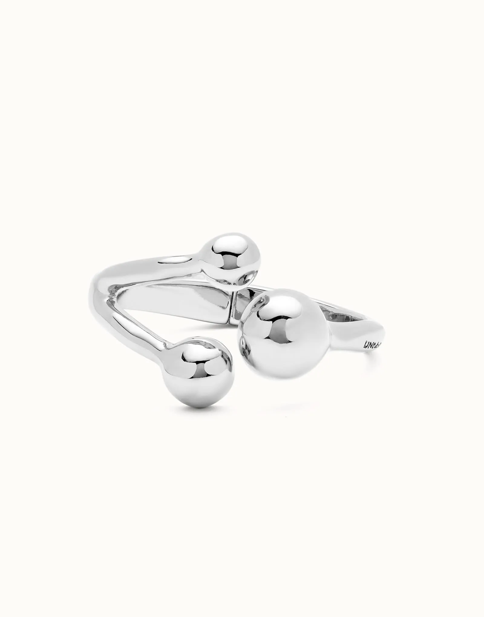 Sterling Silver Plated Ser Intrepida Silver Bangle Bracelet PUL2546MTL0000 Unode50 Jewelry And Accessories