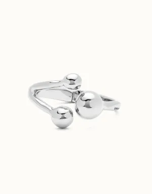 Sterling Silver Plated Ser Intrepida Silver Bangle Bracelet PUL2546MTL0000 Unode50 Jewelry And Accessories