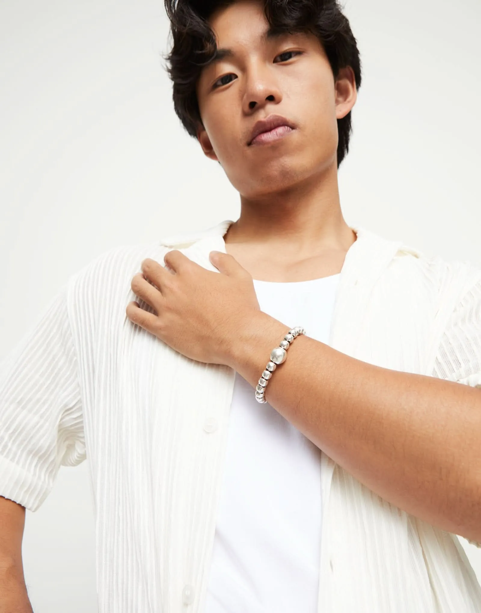 Sterling Silver Plated Ser Intrepida Silver Bracelet PUL2523MTL0000 Unode50 Jewelry And Accessories