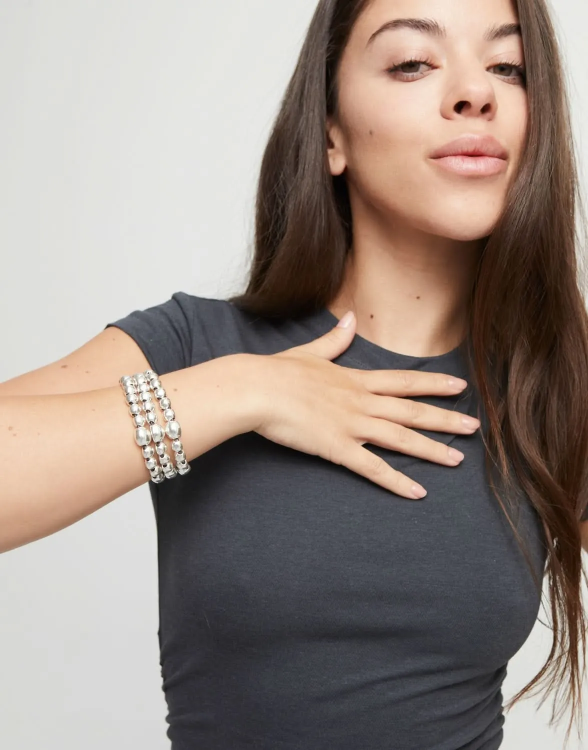 Sterling Silver Plated Ser Intrepida Silver Bracelet PUL2550MTL0000 Unode50 Jewelry And Accessories