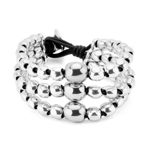 Sterling Silver Plated Ser Intrepida Silver Bracelet PUL2550MTL0000 Unode50 Jewelry And Accessories