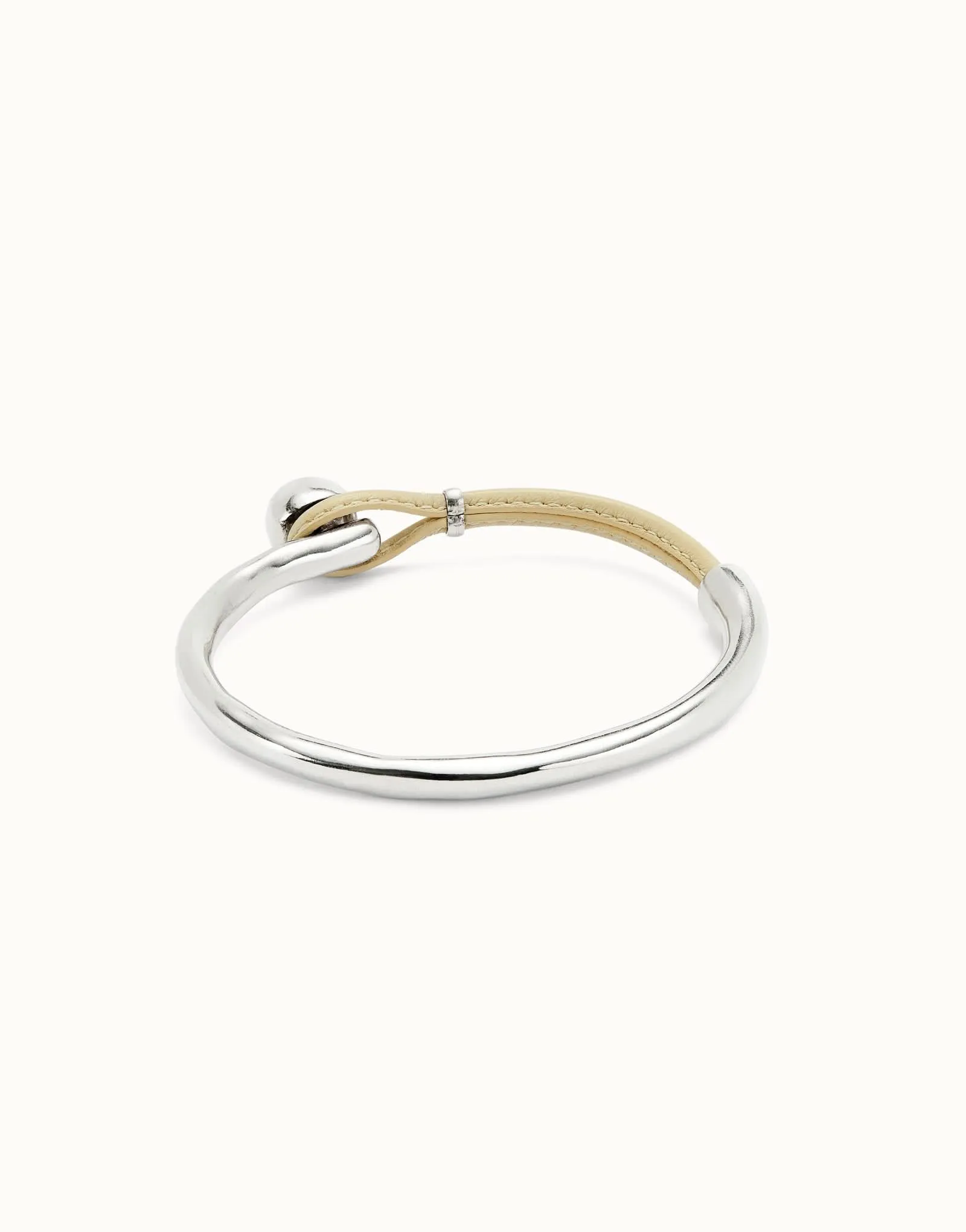Sterling Silver Plated Ser Intrepida White Bracelet PUL2551MFLMTL0 Unode50 Jewelry And Accessories