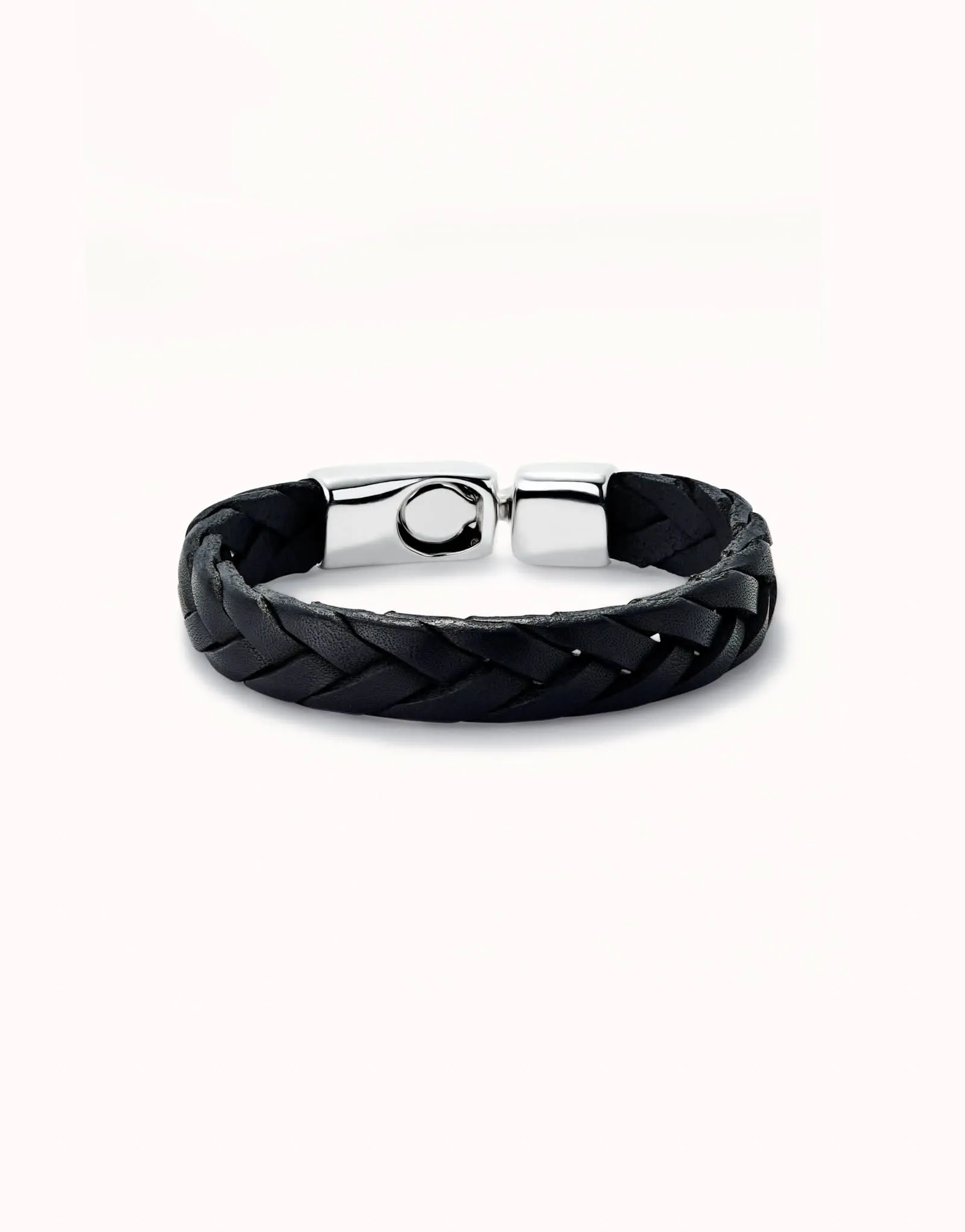 Sterling Silver Plated Ser Natural Black Bracelet PUL2455NGRMTLX Unode50 Jewelry And Accessories