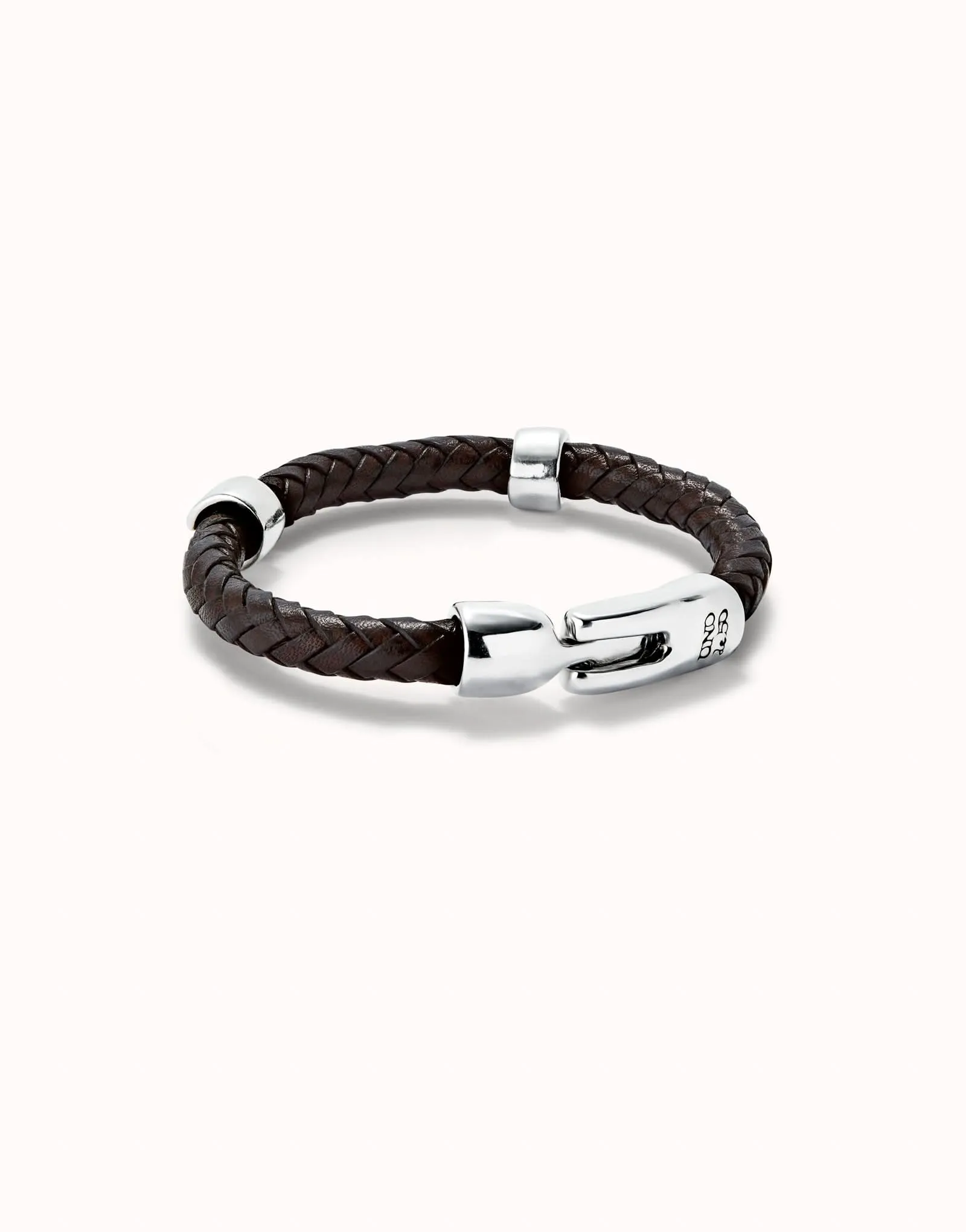 Sterling Silver Plated Ser Natural Black Bracelet PUL2459MARMTLX Unode50 Jewelry And Accessories