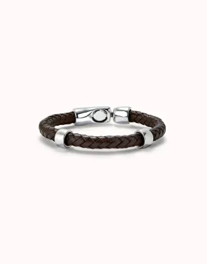 Sterling Silver Plated Ser Natural Black Bracelet PUL2459MARMTLX Unode50 Jewelry And Accessories