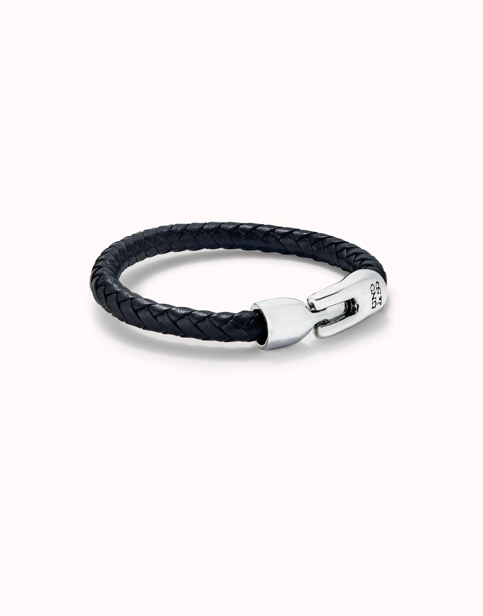 Sterling Silver Plated Ser Natural Black Bracelet PUL2460NGRMTLX Unode50 Jewelry And Accessories