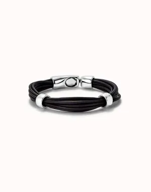 Sterling Silver Plated Ser Natural Brown Bracelet PUL2458MARMTLX Unode50 Jewelry And Accessories