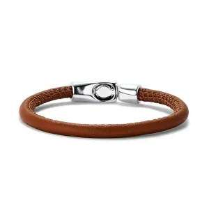 Sterling Silver Plated Ser Natural Brown Bracelet PUL2467CAMMTL Unode50 Jewelry And Accessories