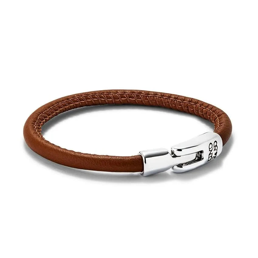 Sterling Silver Plated Ser Natural Brown Bracelet PUL2467CAMMTL Unode50 Jewelry And Accessories
