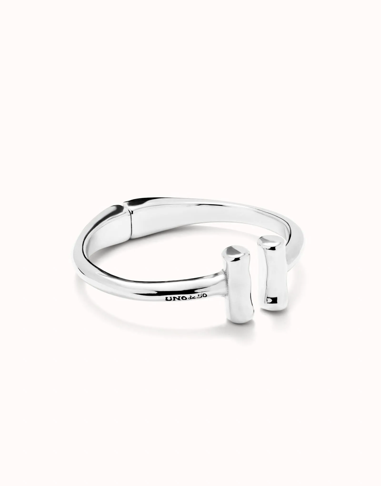 Sterling Silver Plated Ser Natural Silver Bangle PUL2443MTL0000 Unode50 Jewelry And Accessories