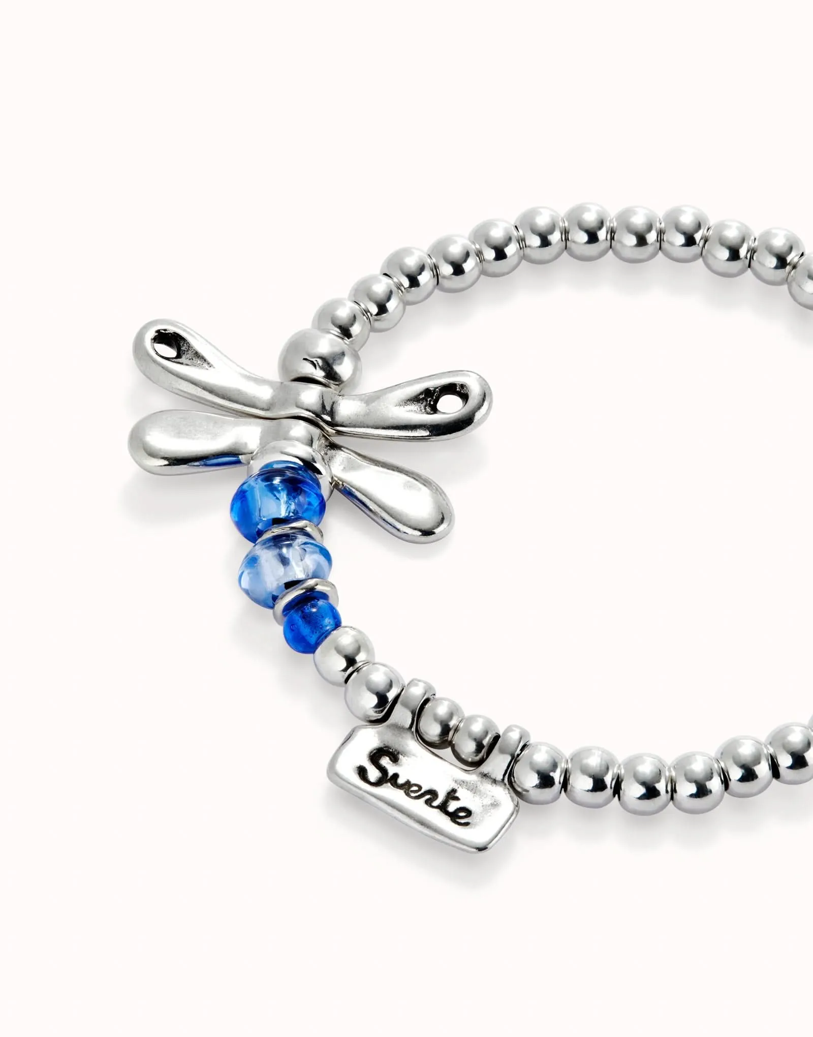 Sterling Silver Plated Ser Rebelde Blue Bracelet PUL2475AZUMTL0 Unode50 Jewelry And Accessories