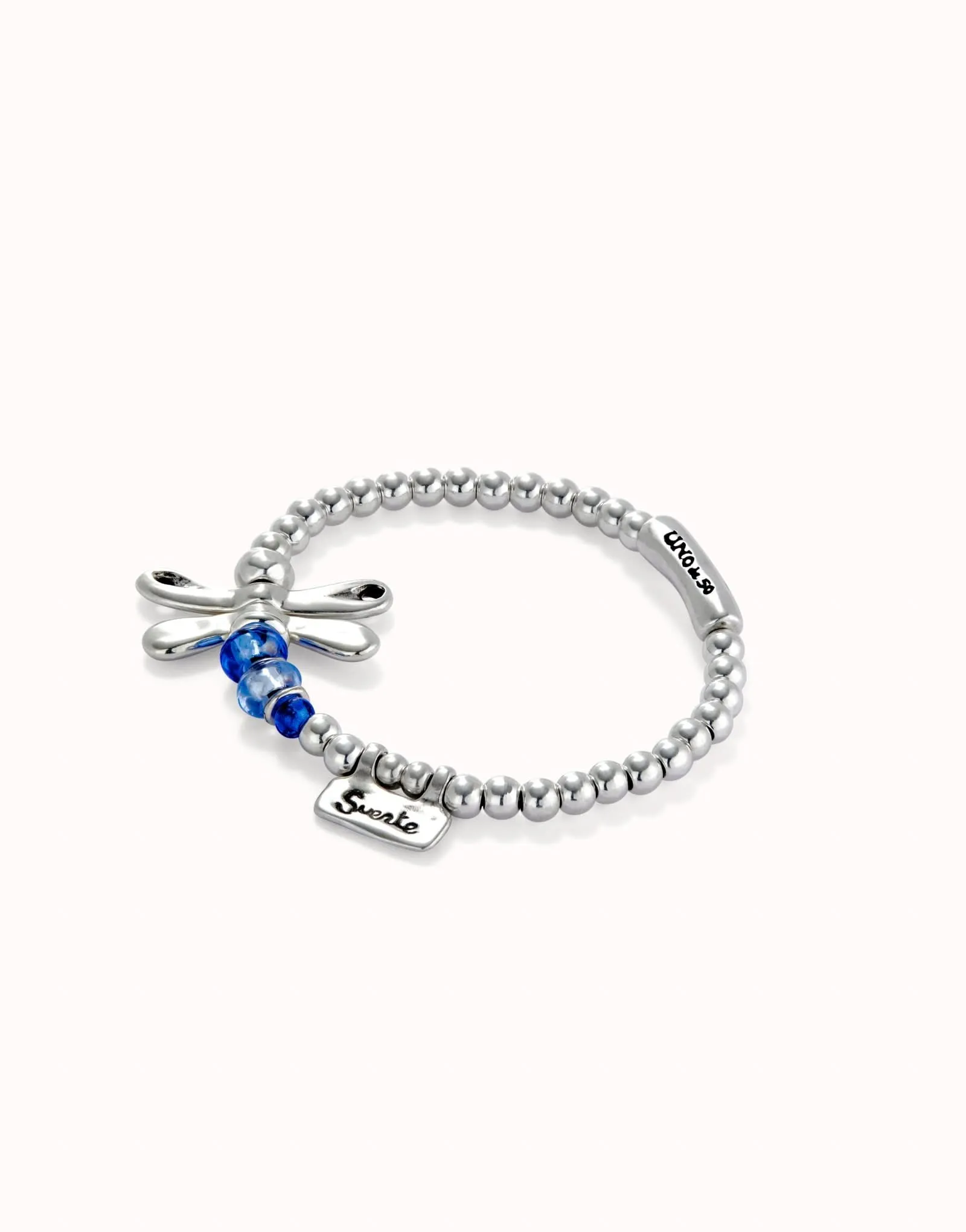 Sterling Silver Plated Ser Rebelde Blue Bracelet PUL2475AZUMTL0 Unode50 Jewelry And Accessories