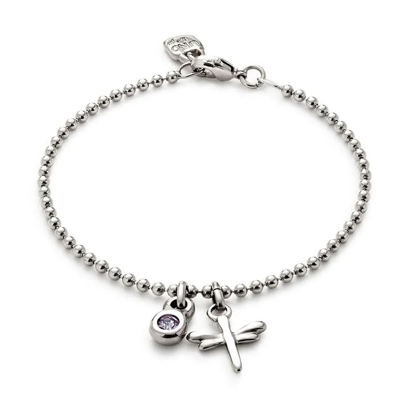 Sterling Silver Plated Ser Unico Purple Bracelet PUL2562MORMTL0 Unode50 Jewelry And Accessories