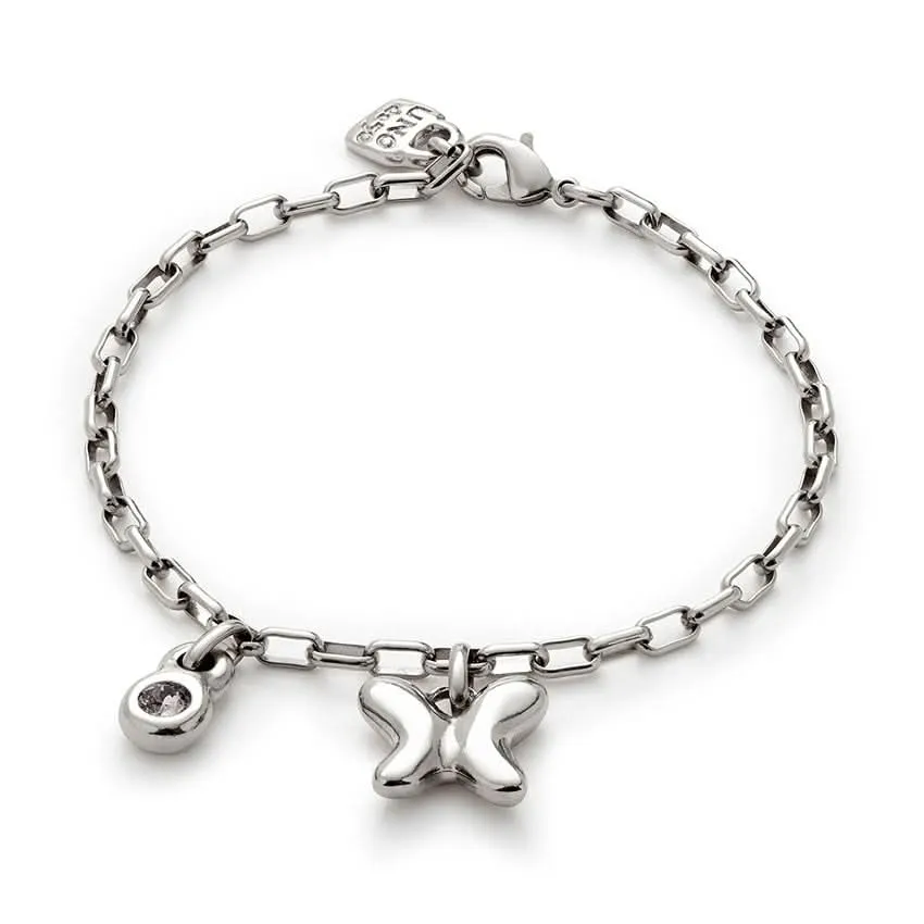 Sterling Silver Plated Ser Unico Purple Bracelet PUL2570MORMTL0 Unode50 Jewelry And Accessories
