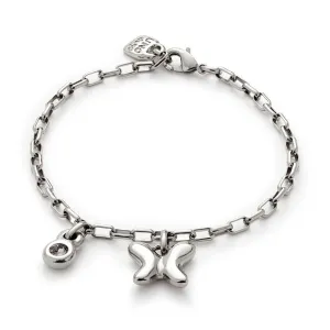 Sterling Silver Plated Ser Unico Purple Bracelet PUL2570MORMTL0 Unode50 Jewelry And Accessories
