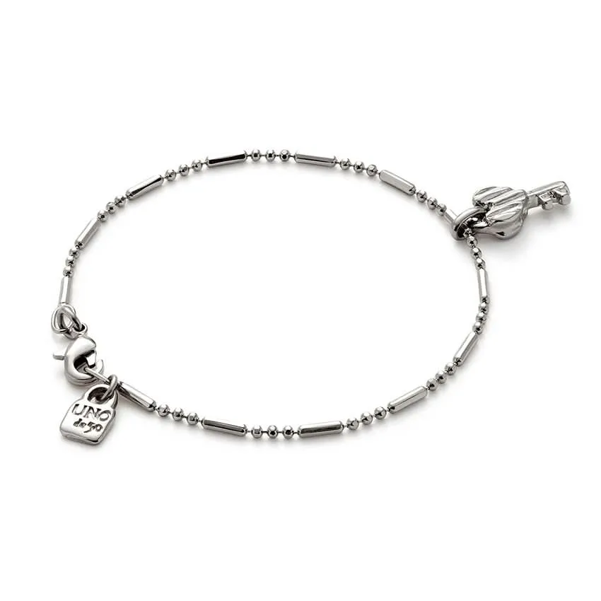 Sterling Silver Plated Ser Unico Silver Bracelet PUL2571MTL0000 Unode50 Jewelry And Accessories