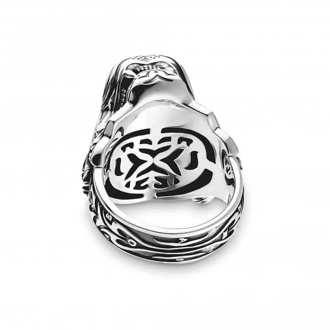 Sterling Silver Powerful Tiger Ring TR2294-643-21 Thomas Sabo Rings