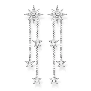 Sterling Silver Thomas Sabo Magic Stars Cascade Earrings Sterling Silver	Jewelry