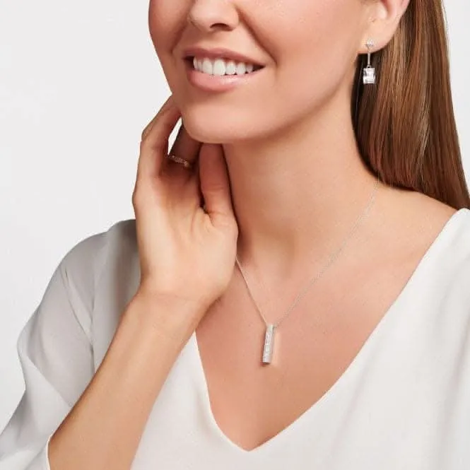 Sterling Silver White Stones Necklace KE2113-051-14-L45V Thomas Sabo Necklaces