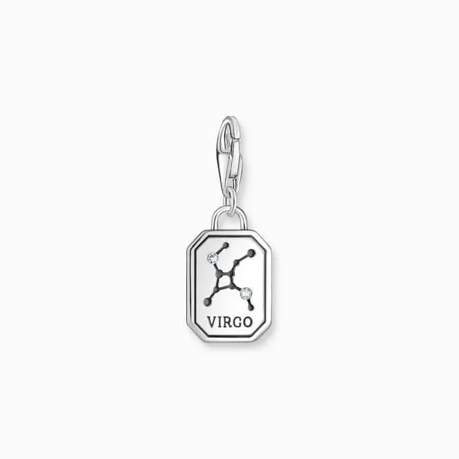 Sterling Silver Zirconia Zodiac Sign Virgo Charm 2149-643-21 Thomas Sabo Collectable Charms