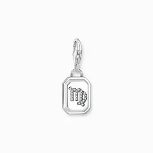 Sterling Silver Zirconia Zodiac Sign Virgo Charm 2149-643-21 Thomas Sabo Collectable Charms