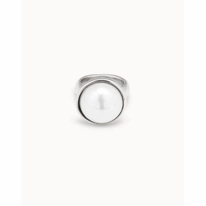 Superlative White Pearl Shell Ring Unode50 Jewelry And Accessories