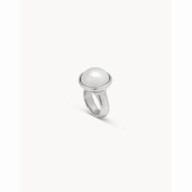 Superlative White Pearl Shell Ring Unode50 Jewelry And Accessories