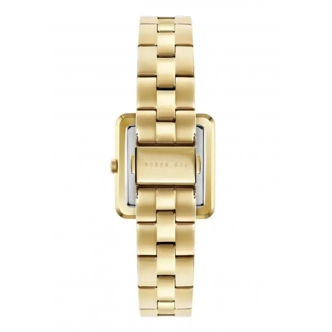 Ted Baker Ladies Mayse Stainless Steel Gold-Tone Watch BKPMSS304