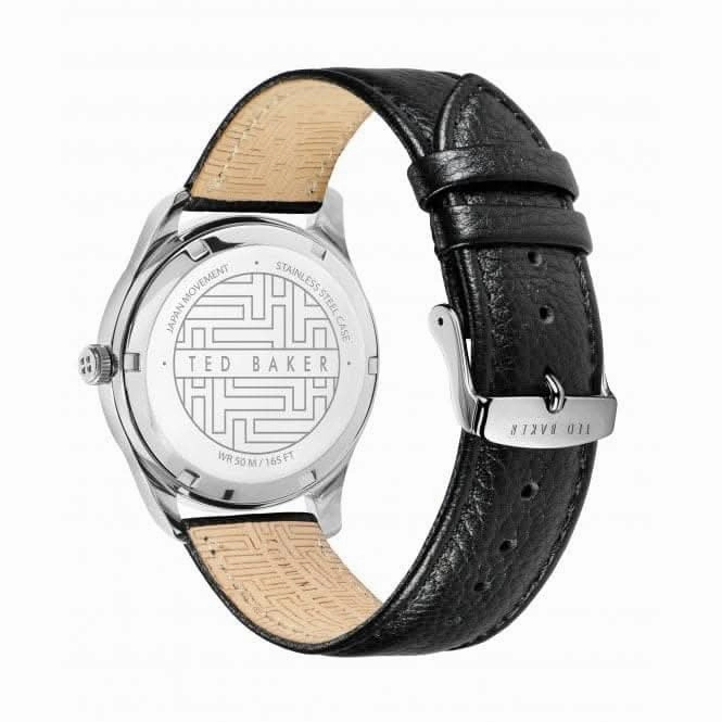 Ted Baker Gents Daquir Black Leather Watch BKPDQF115