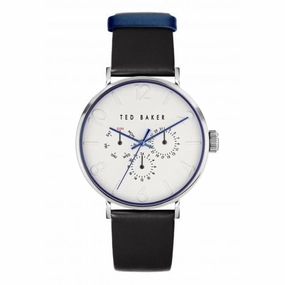 Ted Baker Gents Phylipa Gents Stainless Steel Black Watch BKPPGF206