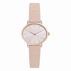 Ted Baker Ladies Classic Chic Pink Leather Watch BKPSTF402