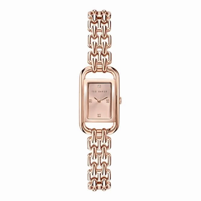 Tessye Rose Gold-Tone Ladies Watch BKPTTS406