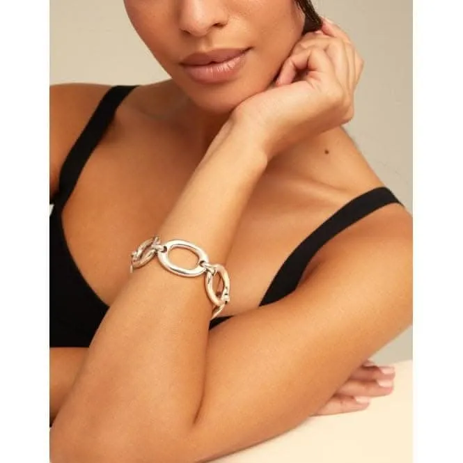 The One Silver Metal Bracelet Unode50 Jewelry And Accessories