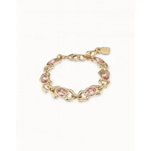 The Queen Pink Faceted Crystal Bracelet Unode50 Jewelry And Accessories